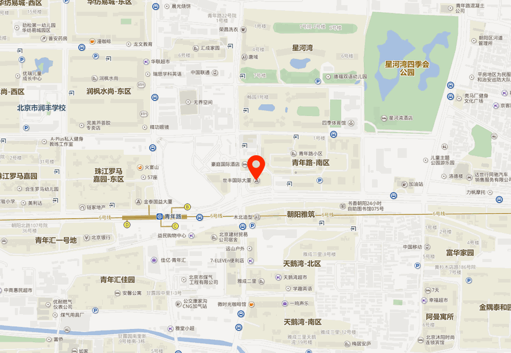 世丰国际大厦位置地图